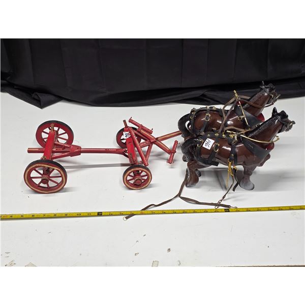 Horses and wagon