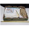 Image 1 : Box of misc. linen
