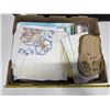 Image 2 : Box of misc. linen
