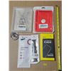 Image 1 : Unused cell and iPad cases, cell holder, apple pen sleeve, watch strap