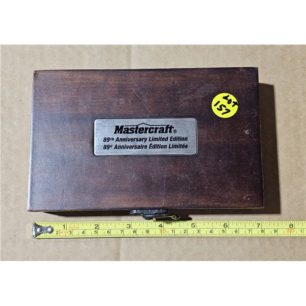 Mastercraft 89th limited edition anniversary knives in box