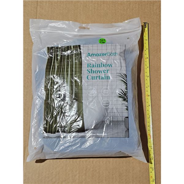 New Amazer Bath heavy Rainbow shower curtain 72x72