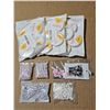 Image 1 : Bracelet making supplies.  Beads & rolls of elastic