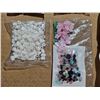 Image 3 : Bracelet making supplies.  Beads & rolls of elastic