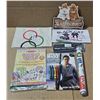 Image 1 : Cat signs, Olympic banner, Star wars activity booklet and banner