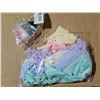 Image 3 : Unused hair scrunchies, extensions, combs and nail glitter
