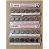 Image 1 : 1999 and 2000 millennium commemorative quarters in original package