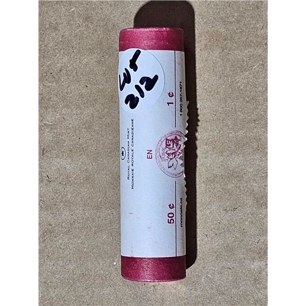 2006 Royal Canadian Mint roll uncirculated Rare magnetic pennies MS65+ (Unverified)