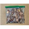 Image 1 : Bag of misc. years of Canadian pennies