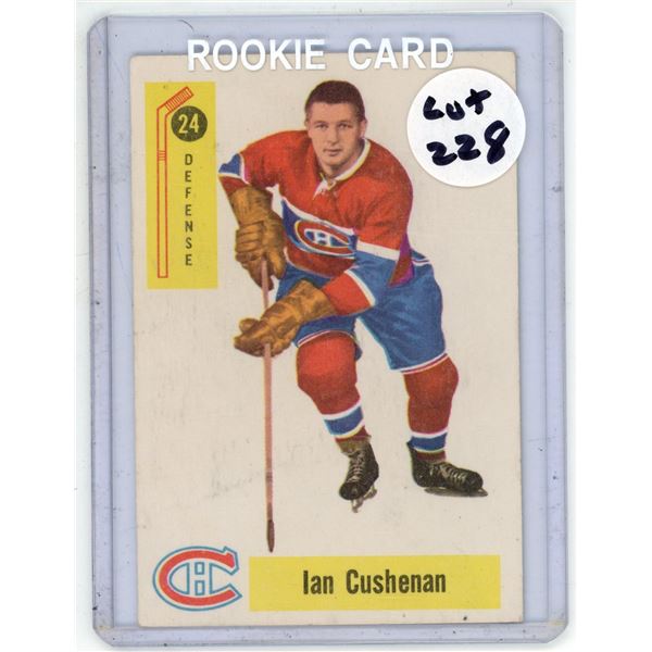 1958/59 Parkhurst Ian Cushenan Rookie card #24