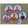 Image 1 : Five 1968/69 Shirriff hockey coins