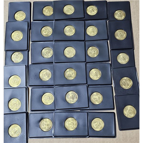 1996/97 Limited Edition Pinnacle Mint collection coins 29 coins in holders