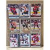 Image 1 : Nine Upper Deck Young Guns Rookie cards various years and teams