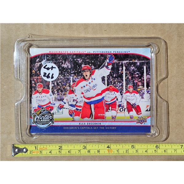 2011/12 Upper Deck Winter Classic Alexander Ovechkin oversize card