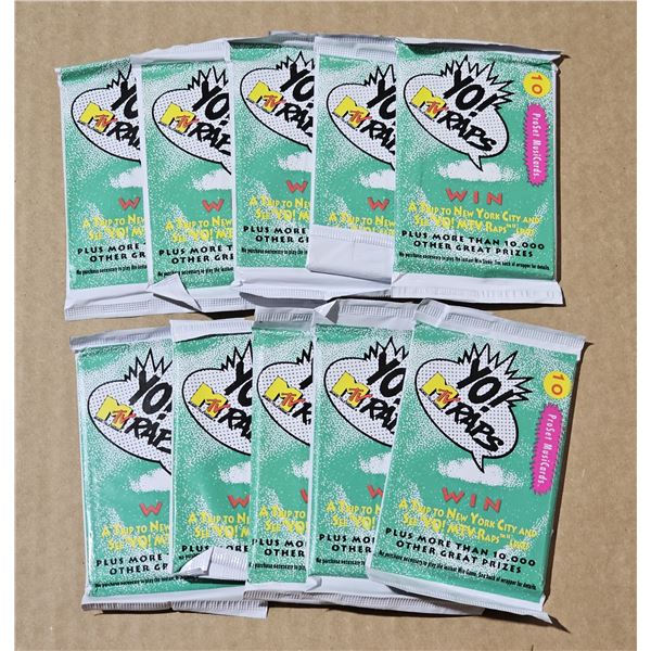 Yo MTV RAPS Musicards Ten packs in Factory packaging