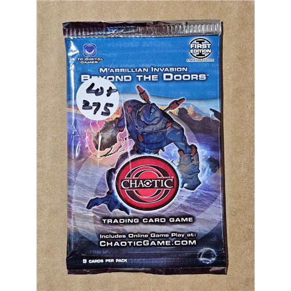 First Edition Chaotic Beyond the Doors booster pack factory package