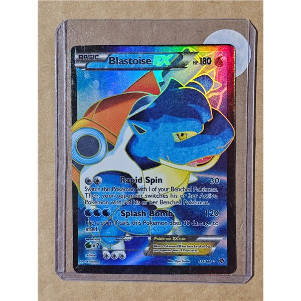 Blastoise EX hp 180 #155/160 Full Art