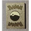 Image 2 : Box of Pokemon Gold metallic cards 26 various cards unofficial