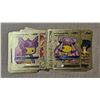 Image 3 : Box of Pokemon Gold metallic cards 26 various cards unofficial