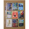 Image 1 : Sheet of nine Pokemon Holo cards and misc.
