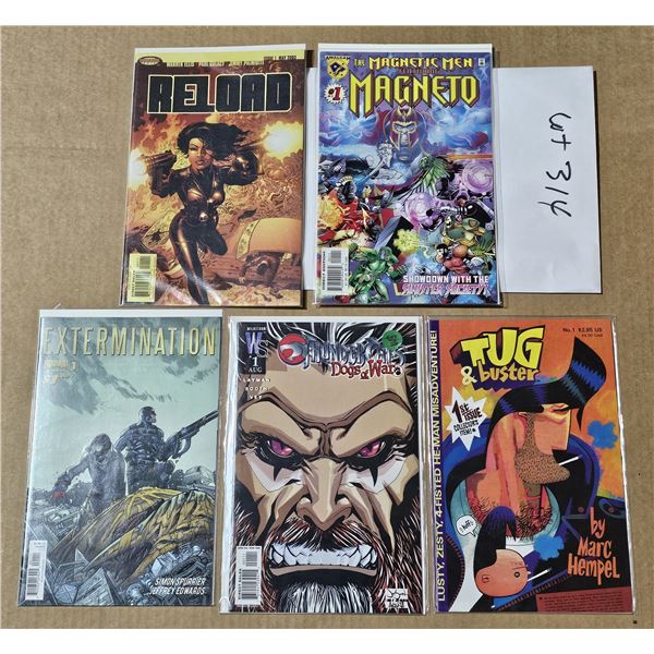 FIVE #1 Comics all NM or mint in Bags