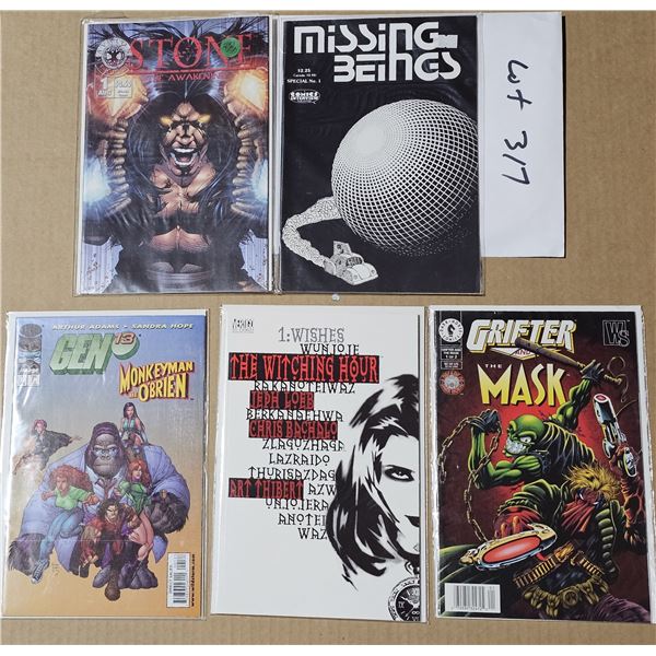 FIVE #1 Comics all NM or mint in Bags