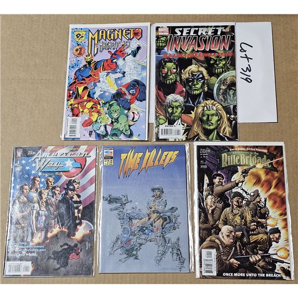 FIVE #1 Comics all NM or mint in Bags