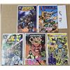Image 1 : FIVE #1 Comics all NM or mint in Bags and backboards