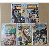 Image 1 : Five DC Comics in bags with backboards
