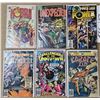 Image 1 : Six DC Comics in bags with backboards