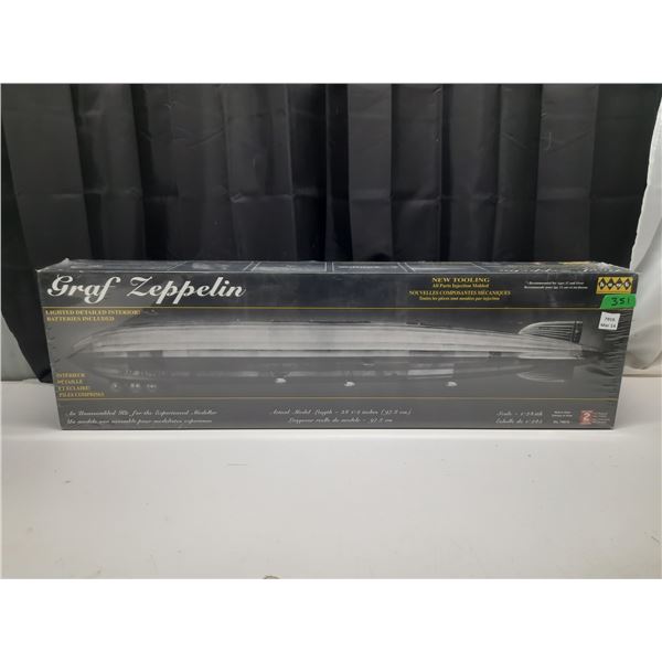 Hawk Graf Zeppelin airship model kit- 1/245 scale- sealed- NOS