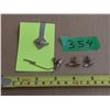 Image 1 : AC spark plug tie bar clip earring set