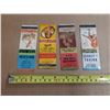 Image 2 : 4 pin up girl match books - empty