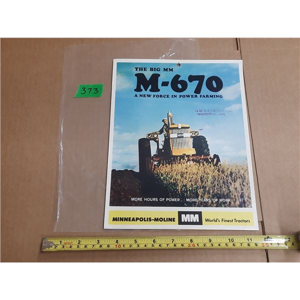The new big mm m670  brochure