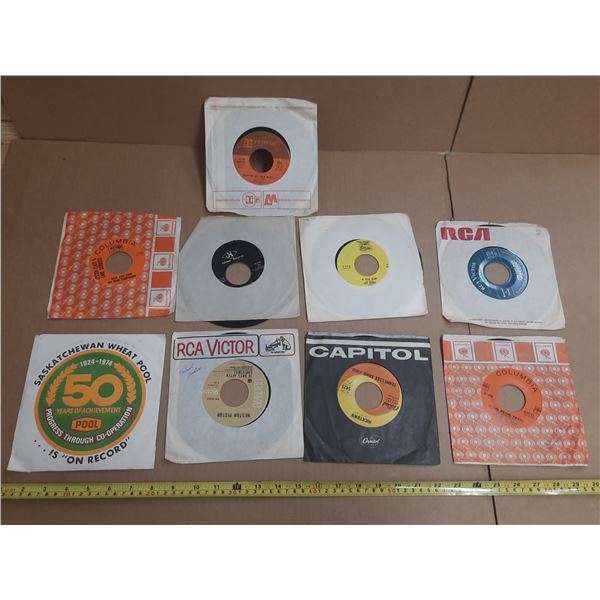 8 records - 1 Sask wheat pool 1924-1974 record, Westor Pistor, Red Sovine, Lester Flatt and Earl Scr