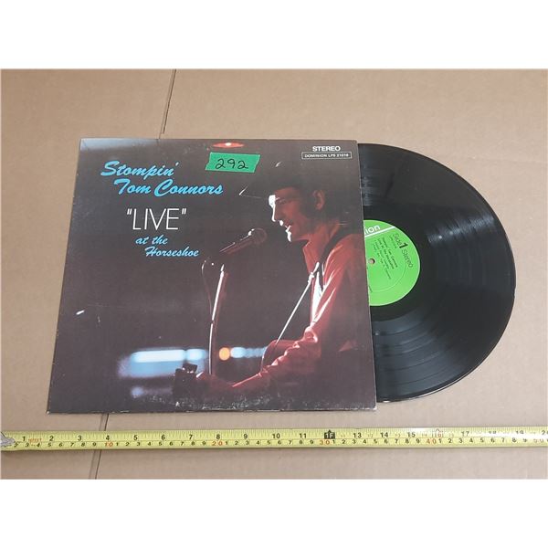 Stompin Tom Connors record: "Live at the Horseshoe" - great condition