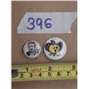 Image 1 : 2 Kellogg's pop pin 1 stamp 1945 harold teen
