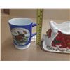 Image 6 : Lot of 4 wild lite mugs, 1 with tag, 1 stamped 1964 , 1 with wade and misc. items