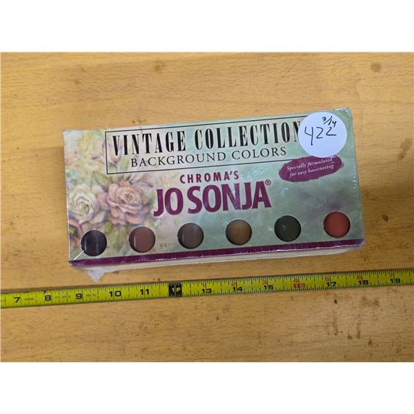Vintage collection background colors