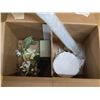 Image 1 : Lot of misc. items, wind chime, candle
