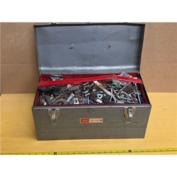 Sears tool box with contents