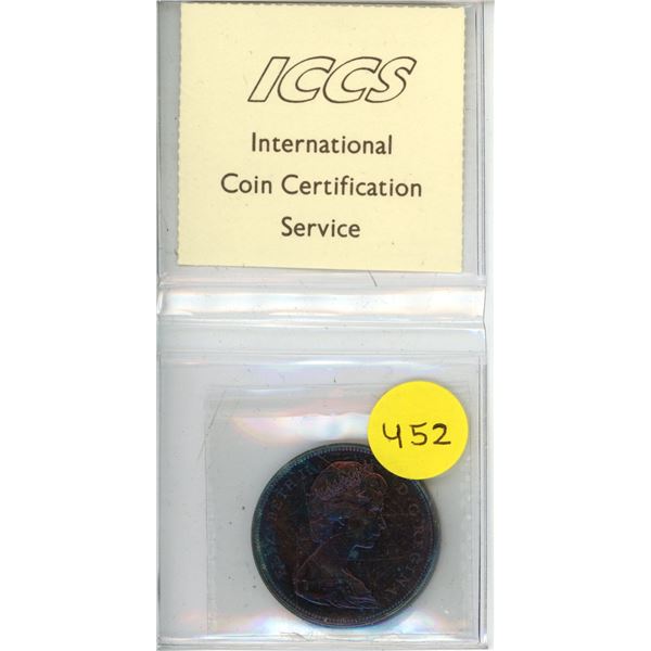 1967 Canada One Dollar - MS-64 - XQL 687 - ICCS.