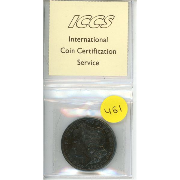 1921 U.S.A. One Dollar EF 40 - XQL 629 - ICCS.