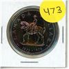 Image 1 : 1973 Canada R.C.M.P Silver One Dollar.
