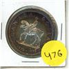 Image 1 : 1973 Canada R.C.M.P Silver One Dollar.