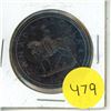 Image 1 : 1973 Canada R.C.M.P Silver One Dollar.