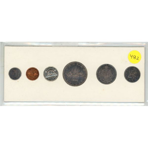 1962 Canada Silver Proof Set.