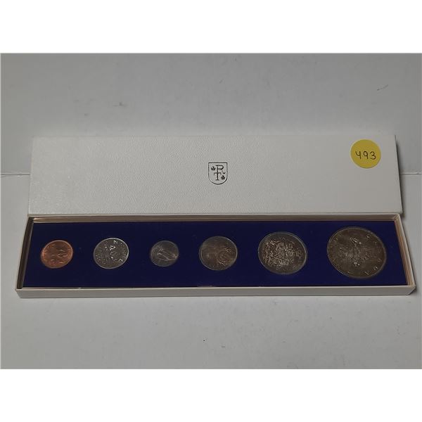 1966 Canada Silver Uncirculated Coin Set.