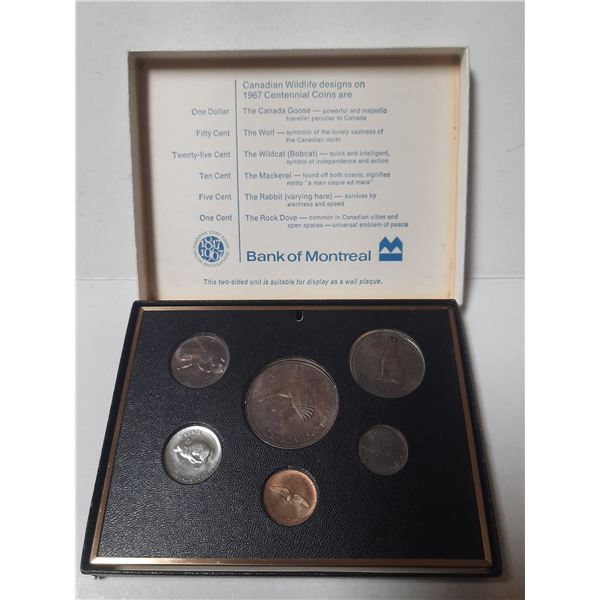 1967 Canada Silver Uncirculated Coin Set.