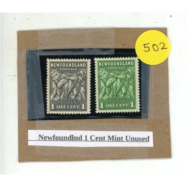 Newfoundland 1 Cent Mint Unused.